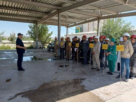 Zafarobod tumanida maxsus-taktik o‘quv mashqi o‘tkazildi.