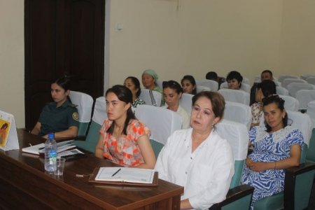 Zafarobod tumanida seminar o'tkazildi.