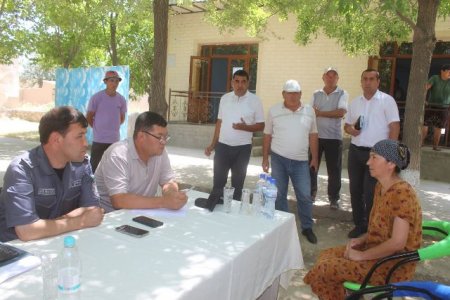 Zafarobod tumani "Pistalikent" mahallasida, tuman hokimining Sayyor qabuli bo‘lib o‘tdi.