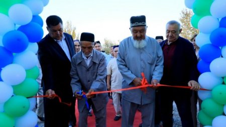 Zafarobod tumani "Pistalikent" mahalla fuqarolar yigʻini yangi binosi foydalanishga topshirildi.